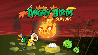 Angry Birds Year of the Dragon для Nokia 5800