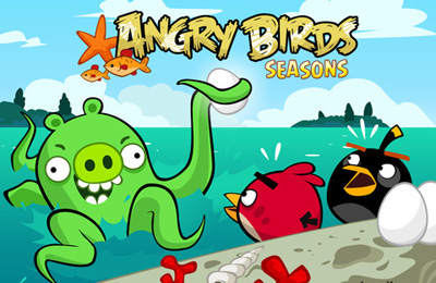 Angry Birds Seasons Водные приключения для Nokia 5800