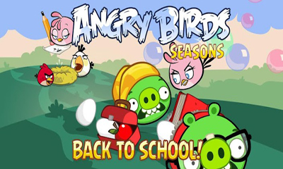 Angry Birds Seasons Back To School для Nokia 5800