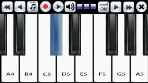 Touch Piano для Nokia 5800