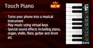 Touch Piano для Nokia 5800