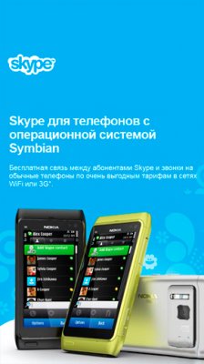 Скайп для Nokia 5800