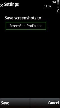 Screenshot app pro для Nokia 5800