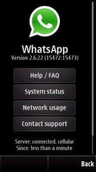WhatsApp v2 для Nokia 5800