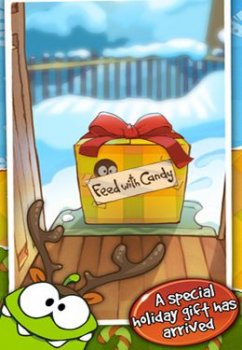 Cut the Rope Holiday Gift для Nokia 5800